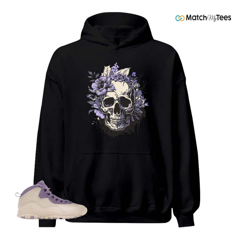 NIKE AIR JORDAN 10 HYDRANGEAS SNEAKER Matching Tees hoodie