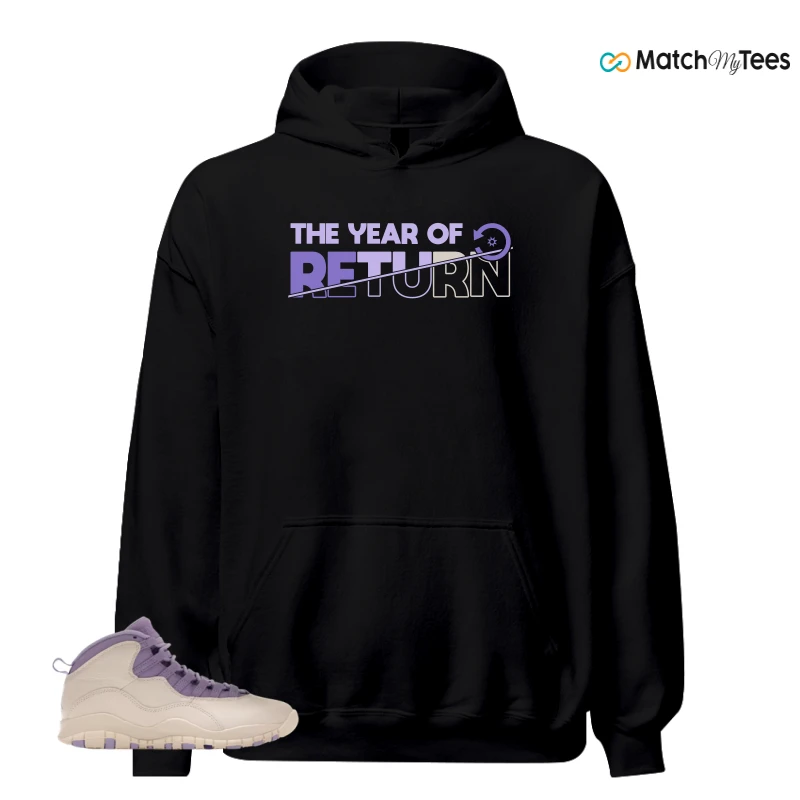 NIKE AIR JORDAN 10 HYDRANGEAS SNEAKER Matching Tees hoodie