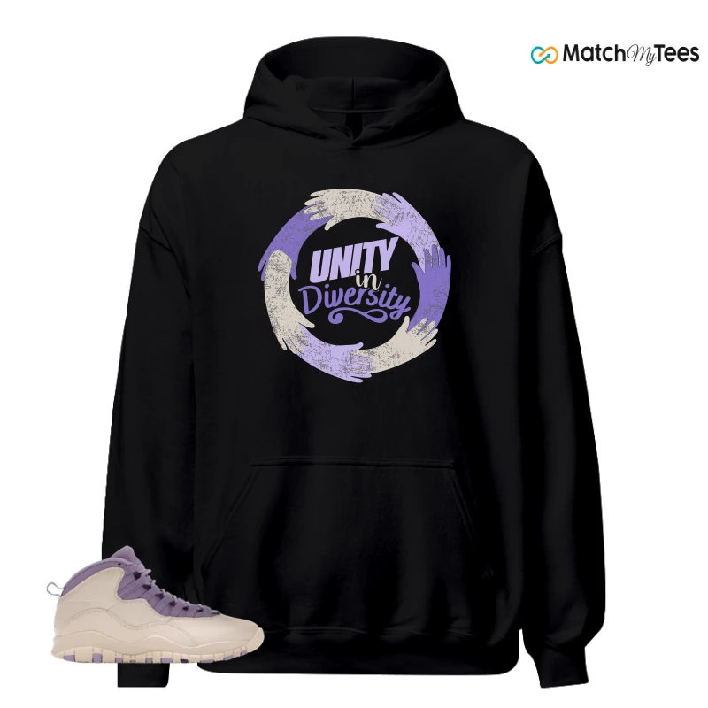 NIKE AIR JORDAN 10 HYDRANGEAS SNEAKER Matching Tees hoodie