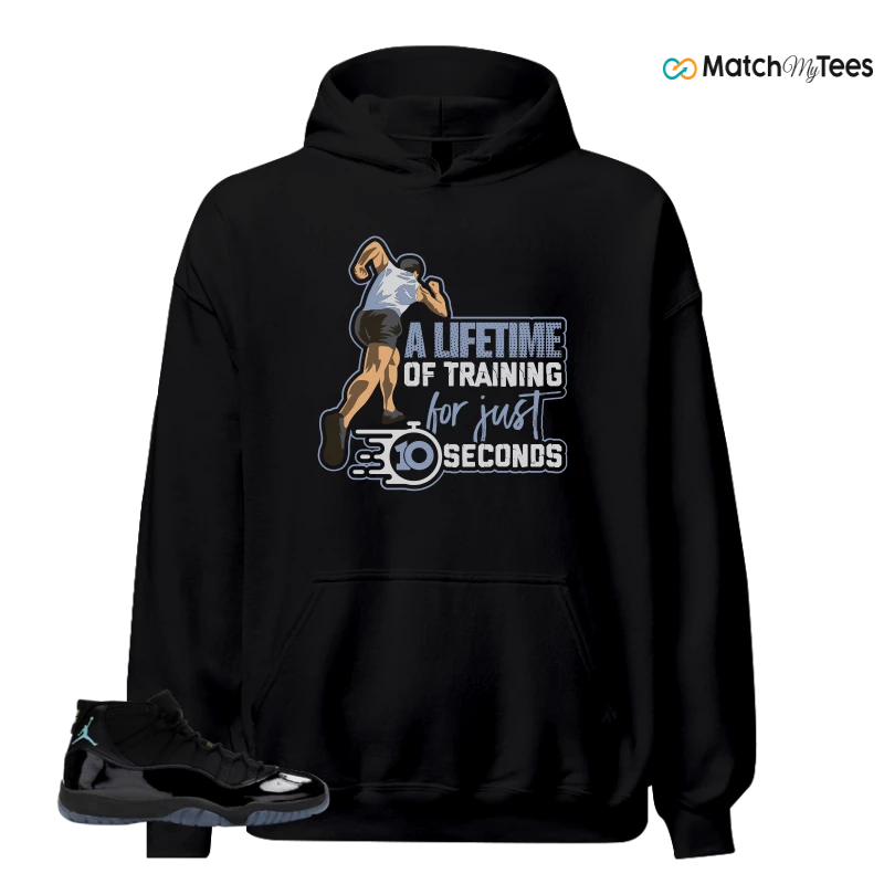 NIKE AIR JORDAN 11 RETRO GAMMA BLUE 2025 SNEAKER Matching Tees hoodie
