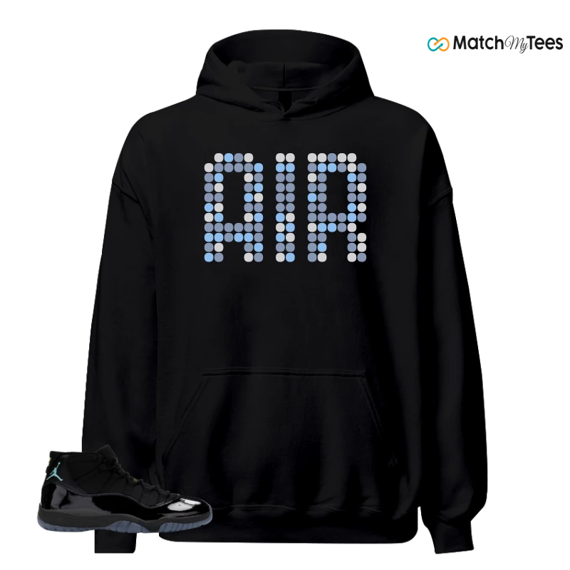 NIKE AIR JORDAN 11 RETRO GAMMA BLUE 2025 SNEAKER Matching Tees hoodie