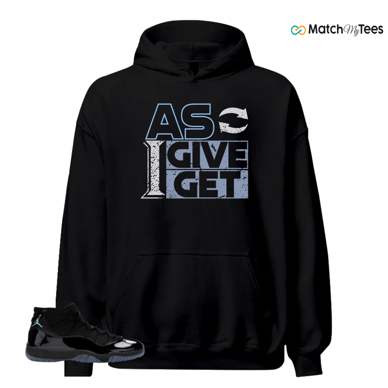 NIKE AIR JORDAN 11 RETRO GAMMA BLUE 2025 SNEAKER Matching Tees hoodie