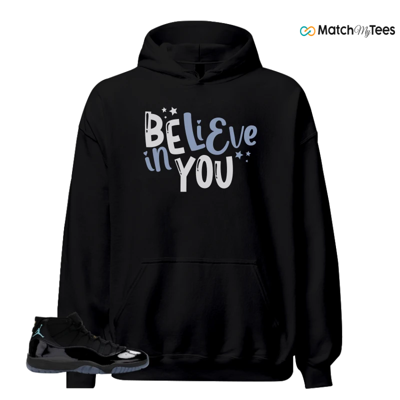 NIKE AIR JORDAN 11 RETRO GAMMA BLUE 2025 SNEAKER Matching Tees hoodie