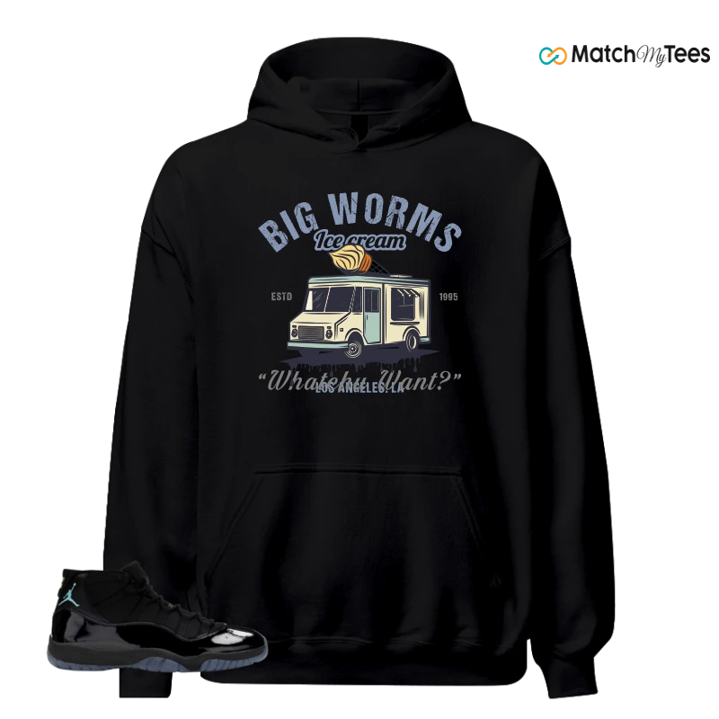 NIKE AIR JORDAN 11 RETRO GAMMA BLUE 2025 SNEAKER Matching Tees hoodie