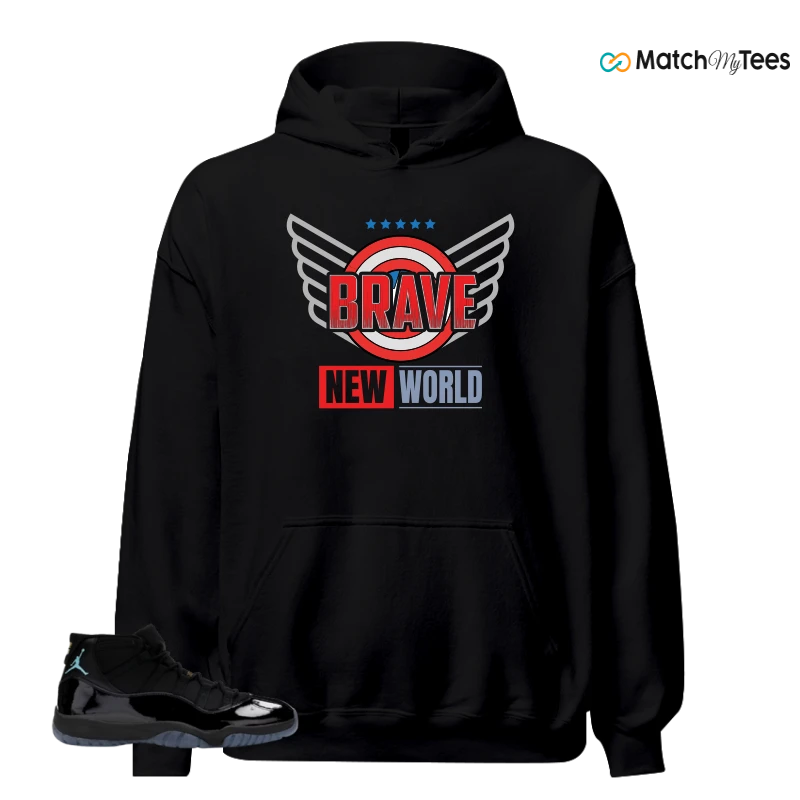 NIKE AIR JORDAN 11 RETRO GAMMA BLUE 2025 SNEAKER Matching Tees hoodie