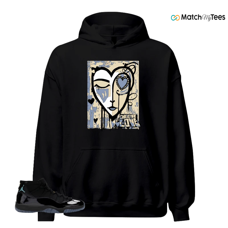 NIKE AIR JORDAN 11 RETRO GAMMA BLUE 2025 SNEAKER Matching Tees hoodie