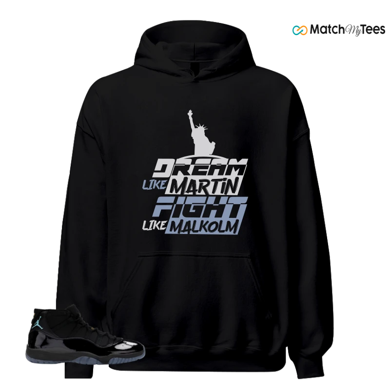 NIKE AIR JORDAN 11 RETRO GAMMA BLUE 2025 SNEAKER Matching Tees hoodie