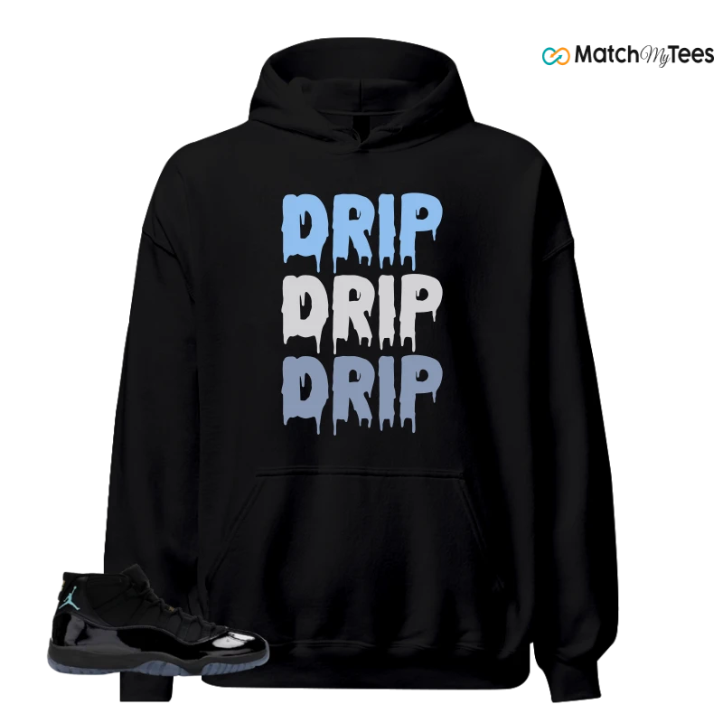 NIKE AIR JORDAN 11 RETRO GAMMA BLUE 2025 SNEAKER Matching Tees hoodie