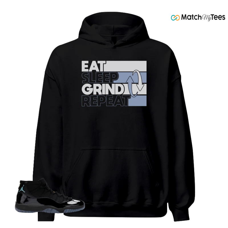 NIKE AIR JORDAN 11 RETRO GAMMA BLUE 2025 SNEAKER Matching Tees hoodie