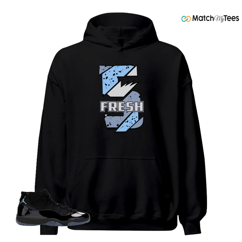 NIKE AIR JORDAN 11 RETRO GAMMA BLUE 2025 SNEAKER Matching Tees hoodie