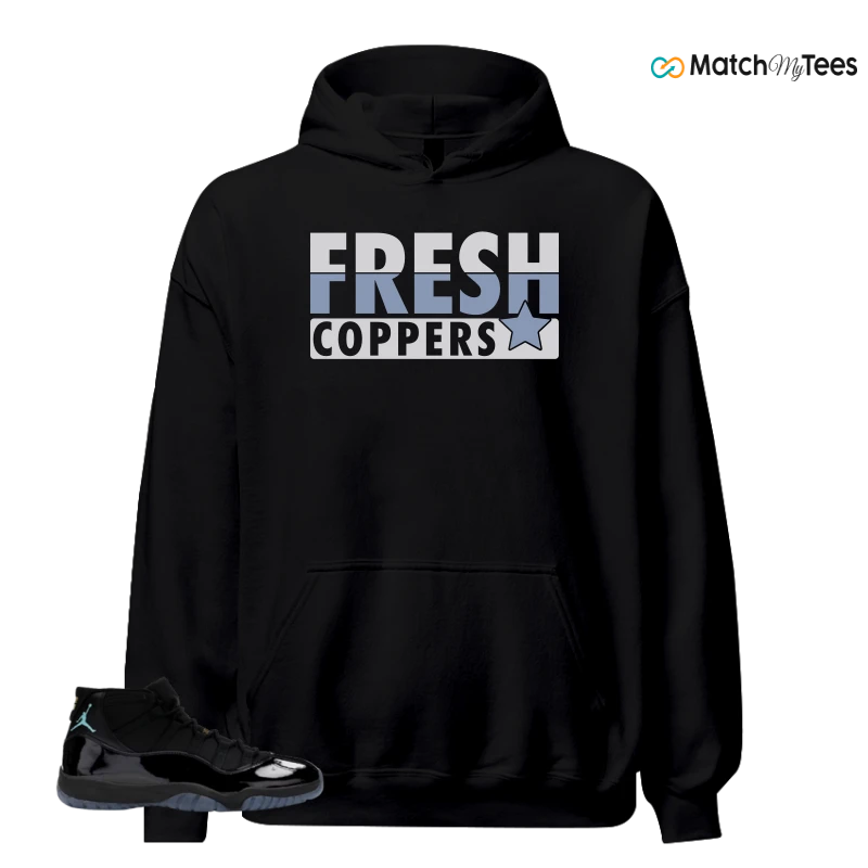 NIKE AIR JORDAN 11 RETRO GAMMA BLUE 2025 SNEAKER Matching Tees hoodie