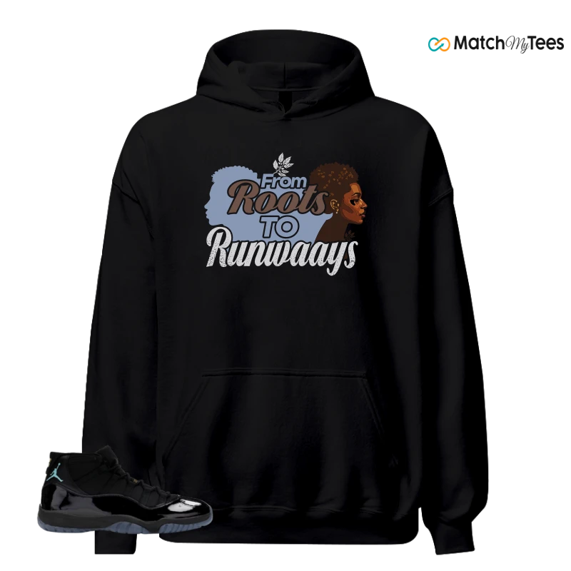 NIKE AIR JORDAN 11 RETRO GAMMA BLUE 2025 SNEAKER Matching Tees hoodie
