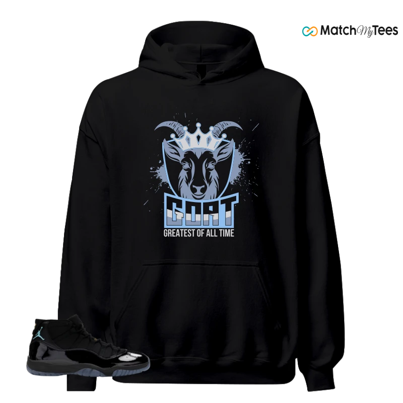 NIKE AIR JORDAN 11 RETRO GAMMA BLUE 2025 SNEAKER Matching Tees hoodie