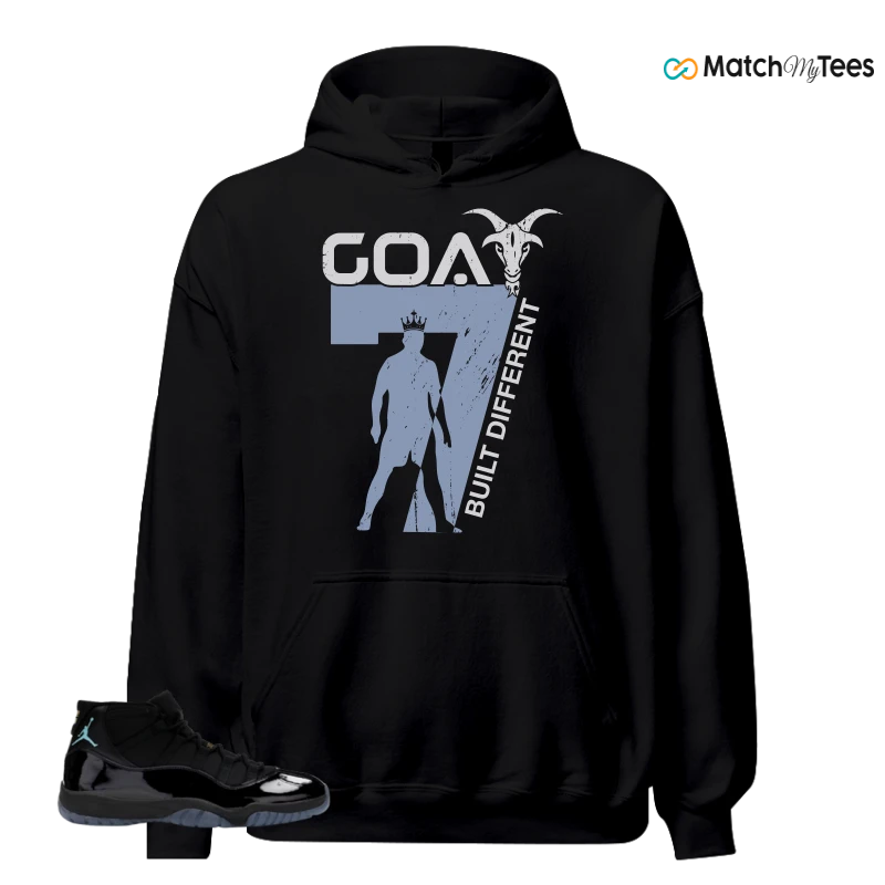 NIKE AIR JORDAN 11 RETRO GAMMA BLUE 2025 SNEAKER Matching Tees hoodie