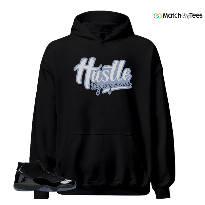 NIKE AIR JORDAN 11 RETRO GAMMA BLUE 2025 SNEAKER Matching Tees hoodie