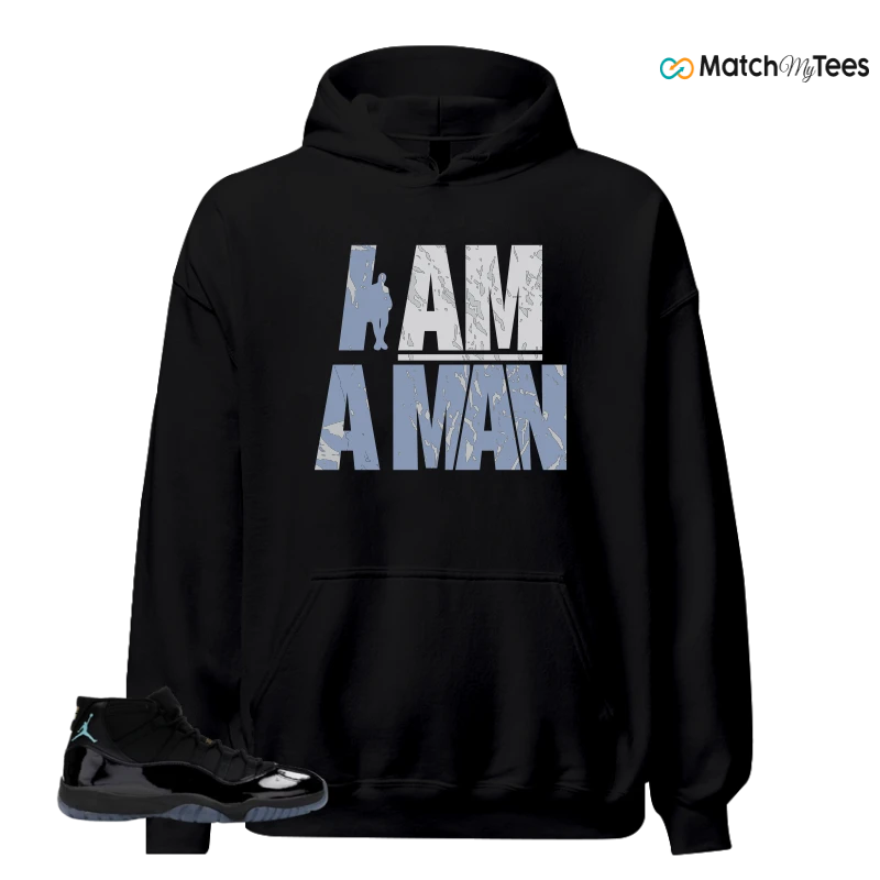 NIKE AIR JORDAN 11 RETRO GAMMA BLUE 2025 SNEAKER Matching Tees hoodie