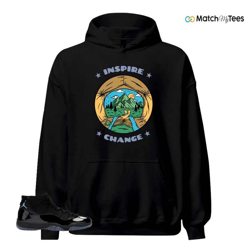 NIKE AIR JORDAN 11 RETRO GAMMA BLUE 2025 SNEAKER Matching Tees hoodie