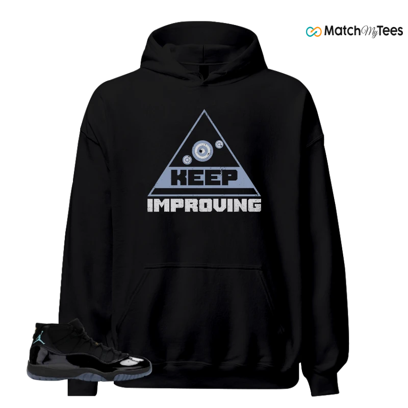 NIKE AIR JORDAN 11 RETRO GAMMA BLUE 2025 SNEAKER Matching Tees hoodie