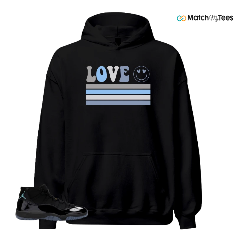 NIKE AIR JORDAN 11 RETRO GAMMA BLUE 2025 SNEAKER Matching Tees hoodie