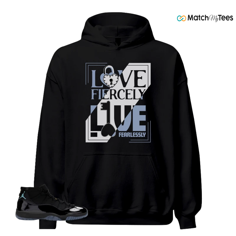 NIKE AIR JORDAN 11 RETRO GAMMA BLUE 2025 SNEAKER Matching Tees hoodie