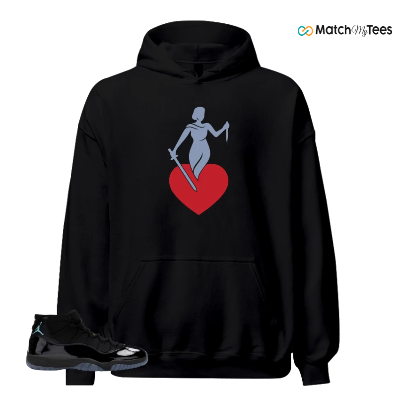 NIKE AIR JORDAN 11 RETRO GAMMA BLUE 2025 SNEAKER Matching Tees hoodie