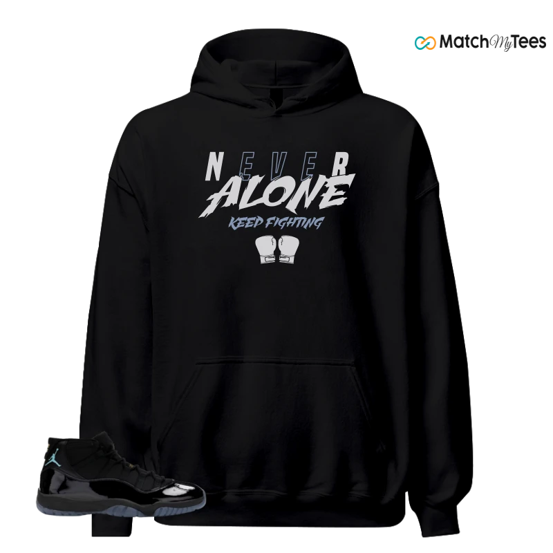 NIKE AIR JORDAN 11 RETRO GAMMA BLUE 2025 SNEAKER Matching Tees hoodie
