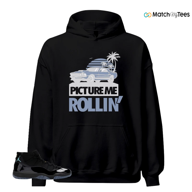 NIKE AIR JORDAN 11 RETRO GAMMA BLUE 2025 SNEAKER Matching Tees hoodie