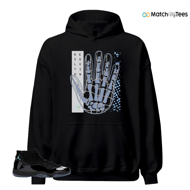 NIKE AIR JORDAN 11 RETRO GAMMA BLUE 2025 SNEAKER Matching Tees hoodie