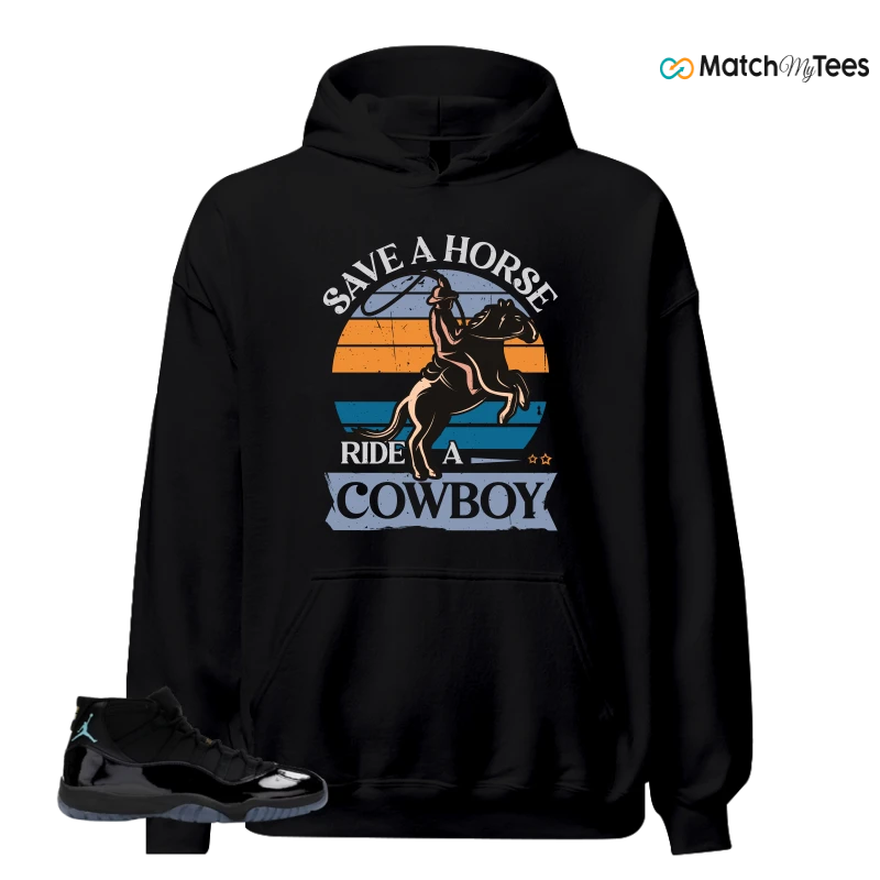 NIKE AIR JORDAN 11 RETRO GAMMA BLUE 2025 SNEAKER Matching Tees hoodie