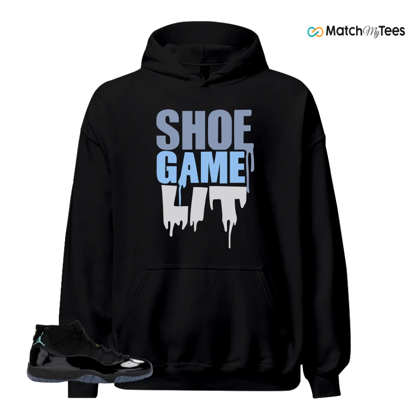 NIKE AIR JORDAN 11 RETRO GAMMA BLUE 2025 SNEAKER Matching Tees hoodie