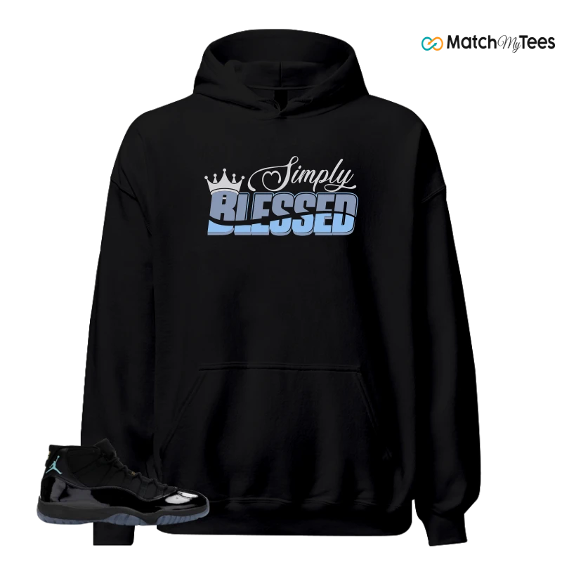NIKE AIR JORDAN 11 RETRO GAMMA BLUE 2025 SNEAKER Matching Tees hoodie