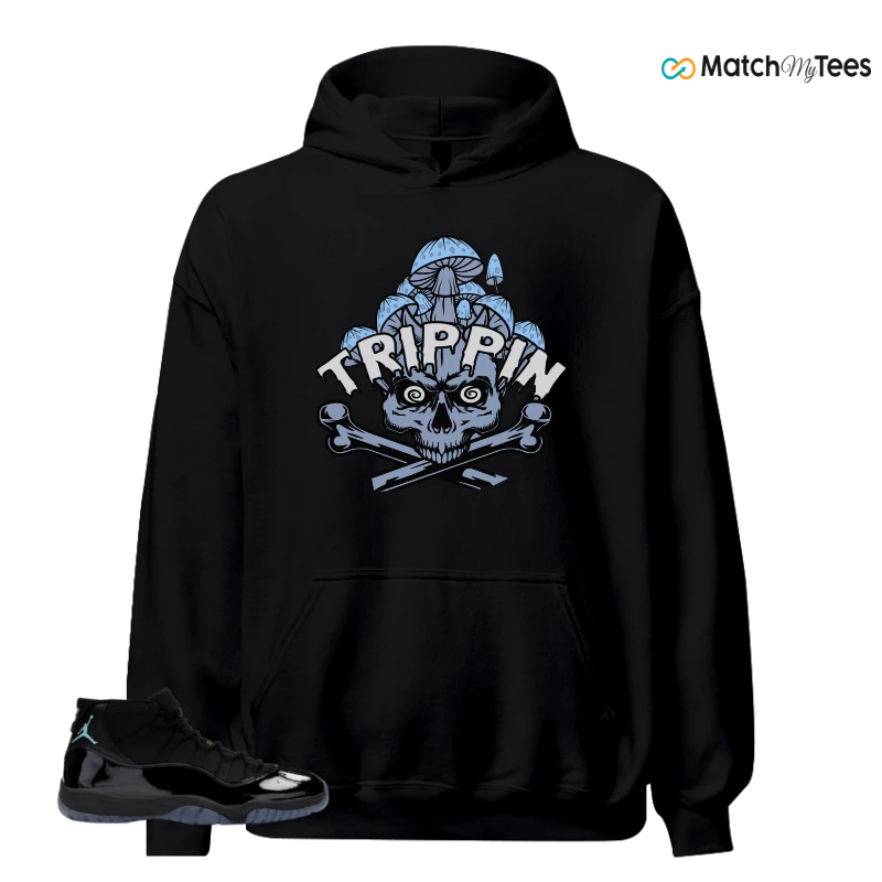 NIKE AIR JORDAN 11 RETRO GAMMA BLUE 2025 SNEAKER Matching Tees hoodie
