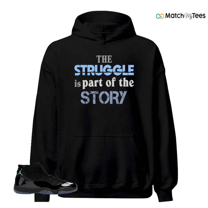 NIKE AIR JORDAN 11 RETRO GAMMA BLUE 2025 SNEAKER Matching Tees hoodie