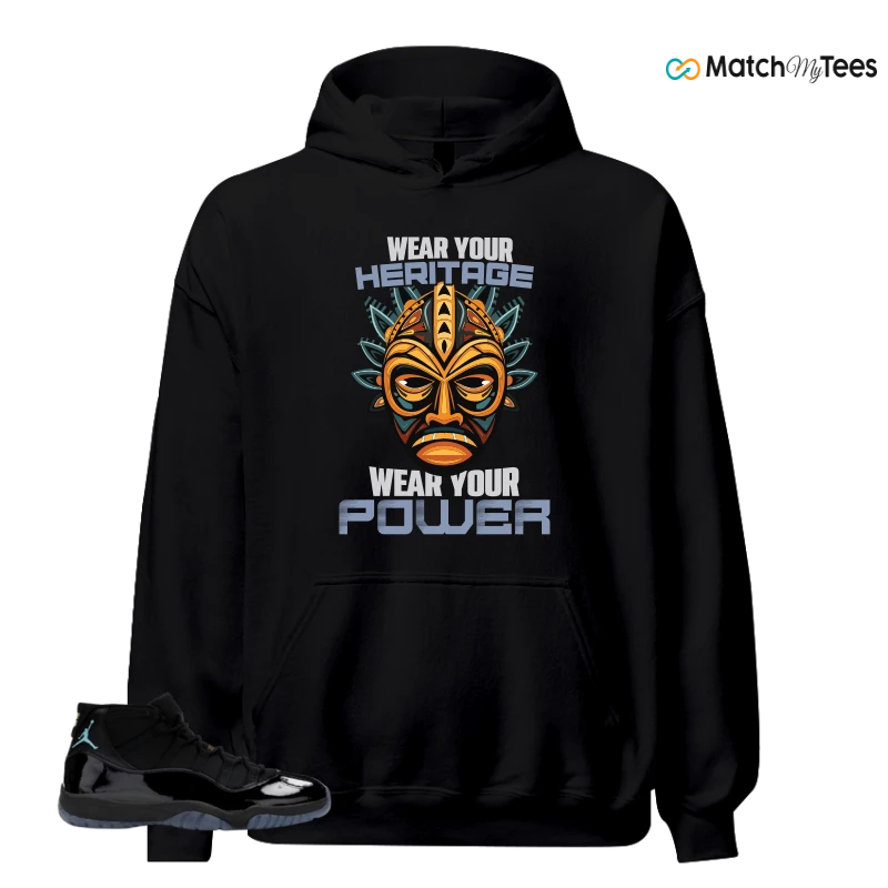NIKE AIR JORDAN 11 RETRO GAMMA BLUE 2025 SNEAKER Matching Tees hoodie