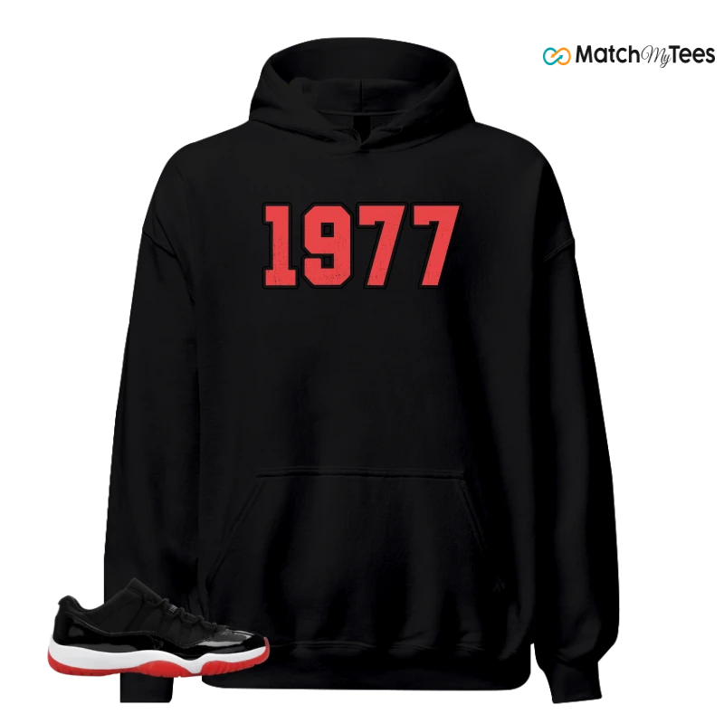 NIKE AIR JORDAN 11 RETRO LOW BRED 2025 SNEAKER Matching Tees hoodie
