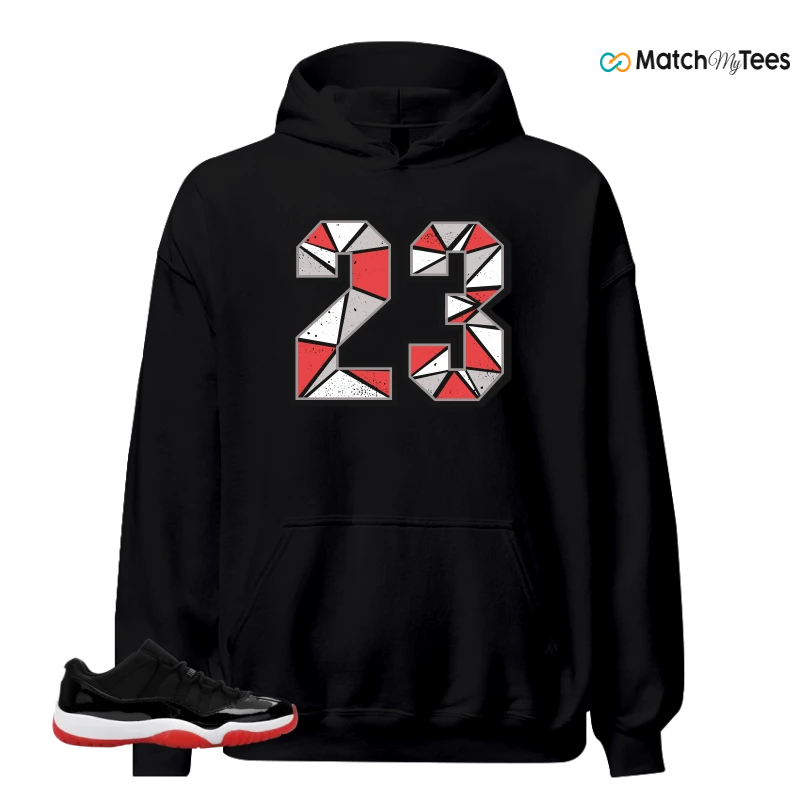 NIKE AIR JORDAN 11 RETRO LOW BRED 2025 SNEAKER Matching Tees hoodie