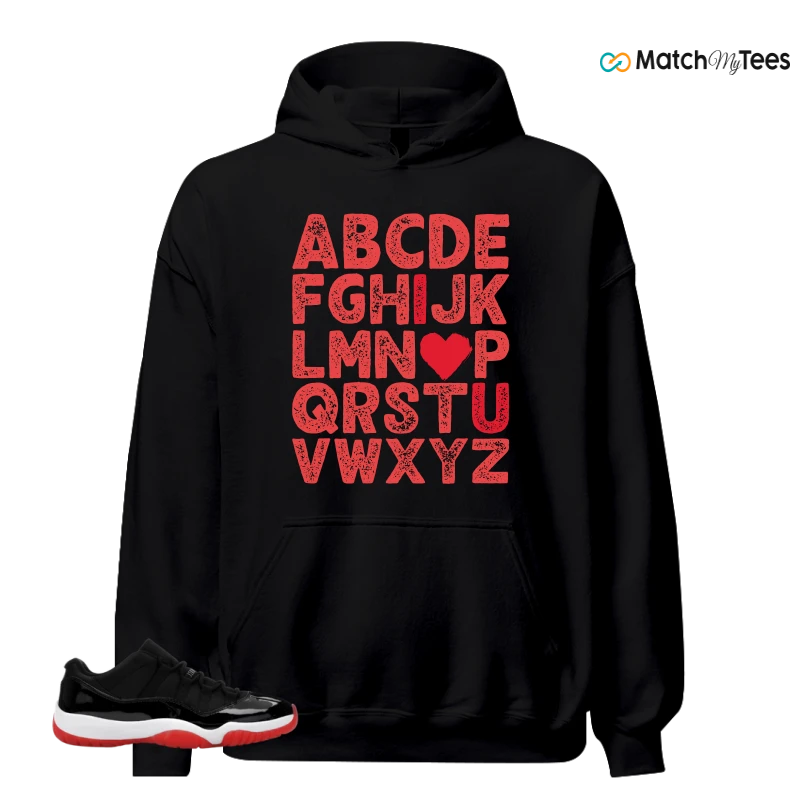 NIKE AIR JORDAN 11 RETRO LOW BRED 2025 SNEAKER Matching Tees hoodie