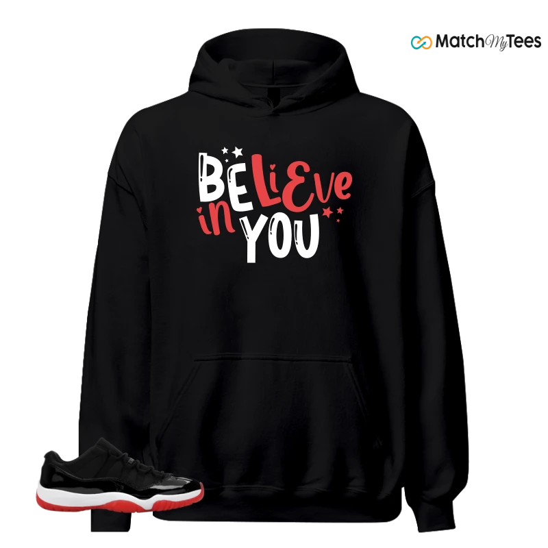 NIKE AIR JORDAN 11 RETRO LOW BRED 2025 SNEAKER Matching Tees hoodie
