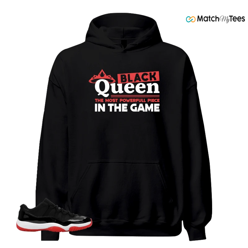 NIKE AIR JORDAN 11 RETRO LOW BRED 2025 SNEAKER Matching Tees hoodie