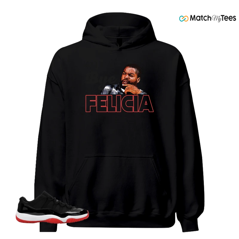 NIKE AIR JORDAN 11 RETRO LOW BRED 2025 SNEAKER Matching Tees hoodie