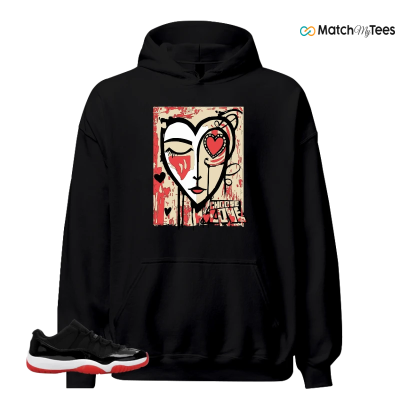 NIKE AIR JORDAN 11 RETRO LOW BRED 2025 SNEAKER Matching Tees hoodie