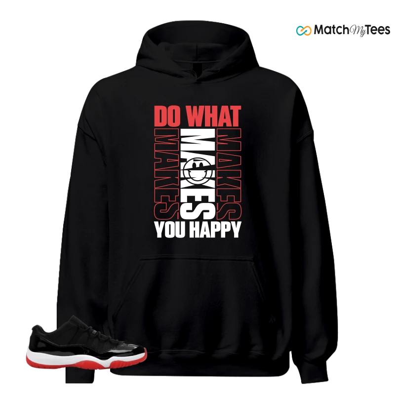 NIKE AIR JORDAN 11 RETRO LOW BRED 2025 SNEAKER Matching Tees hoodie