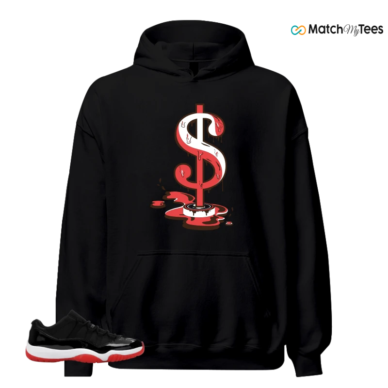 NIKE AIR JORDAN 11 RETRO LOW BRED 2025 SNEAKER Matching Tees hoodie