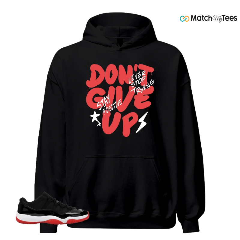 NIKE AIR JORDAN 11 RETRO LOW BRED 2025 SNEAKER Matching Tees hoodie