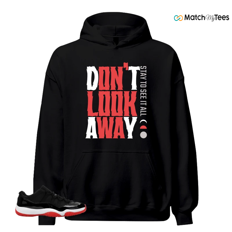 NIKE AIR JORDAN 11 RETRO LOW BRED 2025 SNEAKER Matching Tees hoodie