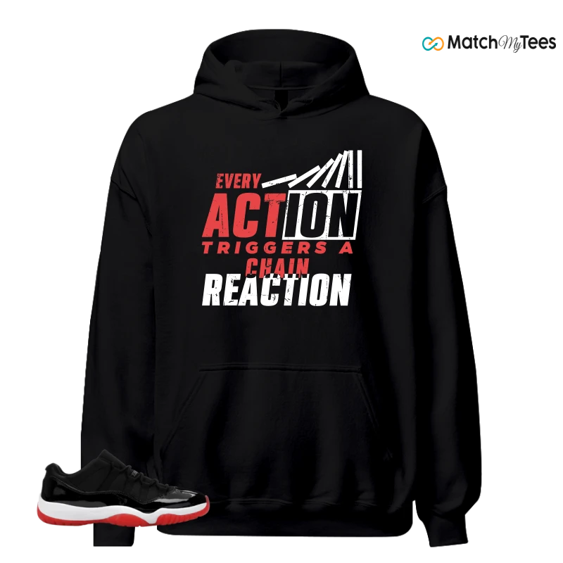 NIKE AIR JORDAN 11 RETRO LOW BRED 2025 SNEAKER Matching Tees hoodie