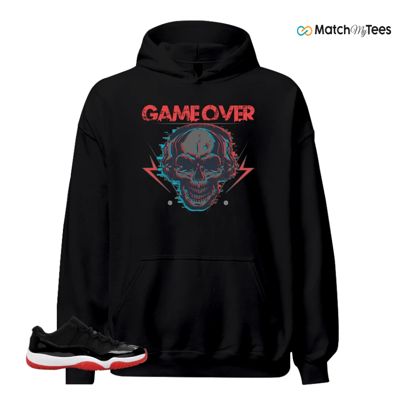 NIKE AIR JORDAN 11 RETRO LOW BRED 2025 SNEAKER Matching Tees hoodie