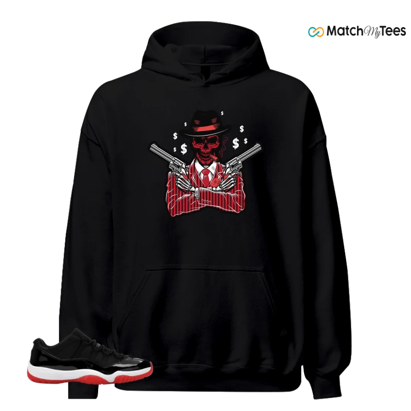 NIKE AIR JORDAN 11 RETRO LOW BRED 2025 SNEAKER Matching Tees hoodie