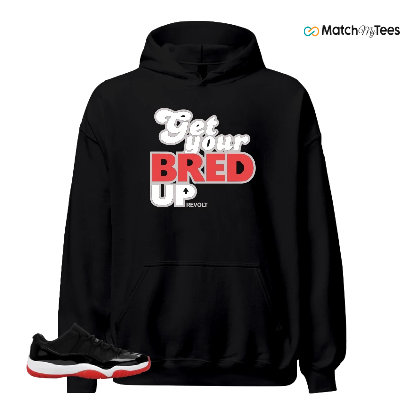 NIKE AIR JORDAN 11 RETRO LOW BRED 2025 SNEAKER Matching Tees hoodie