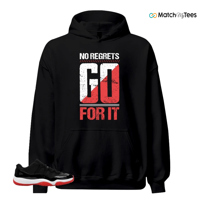 NIKE AIR JORDAN 11 RETRO LOW BRED 2025 SNEAKER Matching Tees hoodie